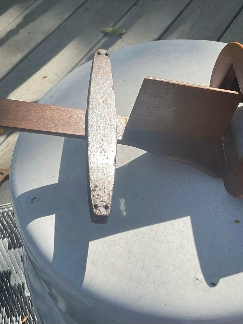 Antique Wooden Stereoscope Viewer Victorian 3D viewer